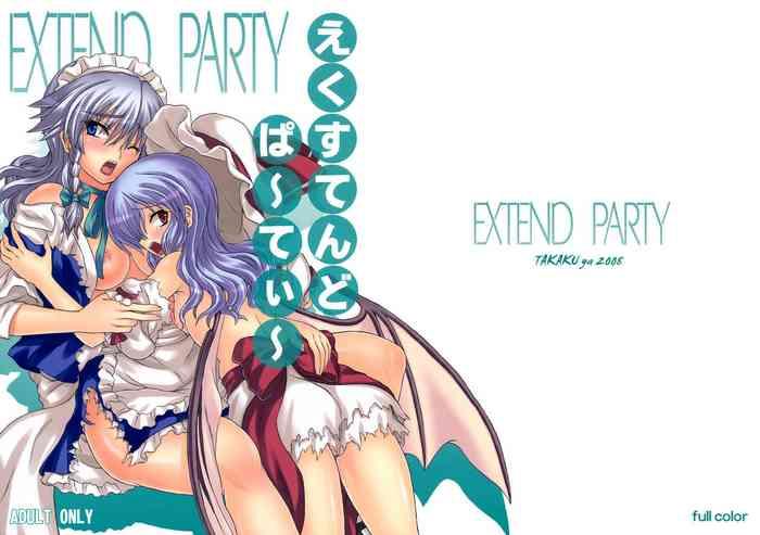 Solo Female Extend Party- Touhou project hentai Blowjob