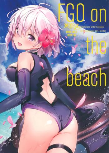 Hot FGO on the beach- Fate grand order hentai Schoolgirl