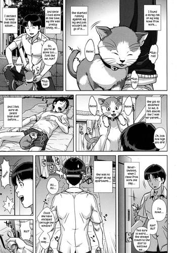 Hairy Sexy Koneko no Ongaeshi | Kitten's Gratitude Cumshot Ass
