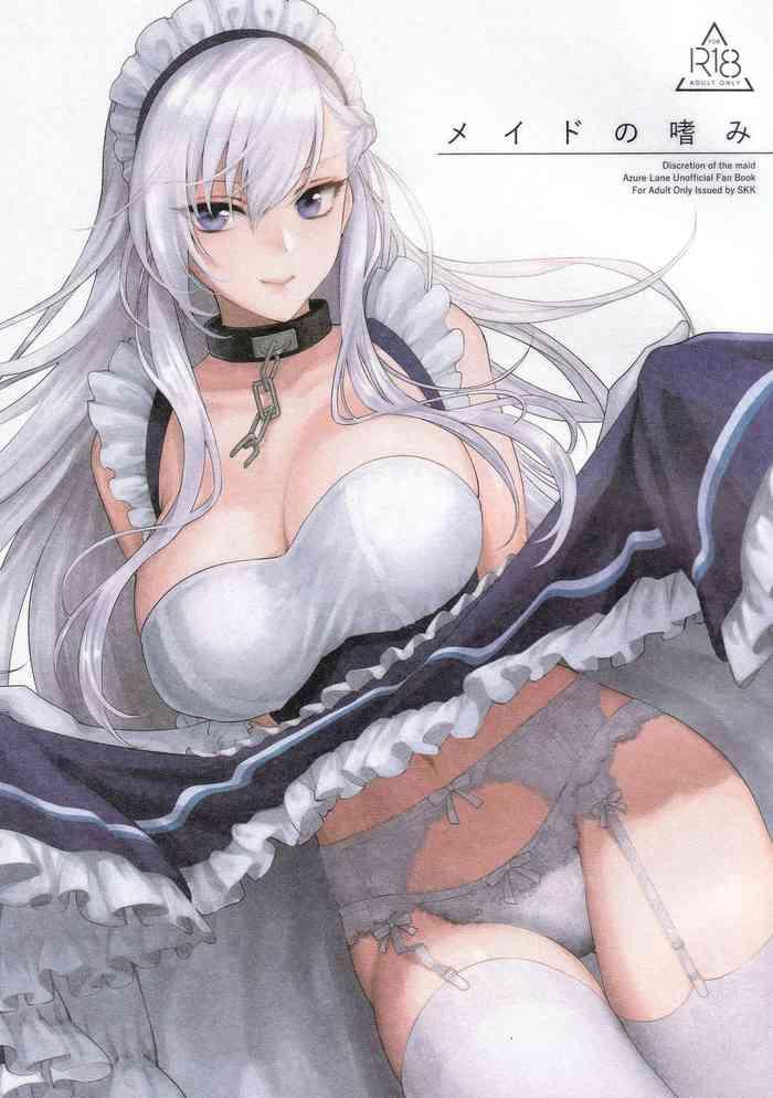 Amazing Maid no Tashinami – Discretion of the maid- Azur lane hentai Threesome / Foursome