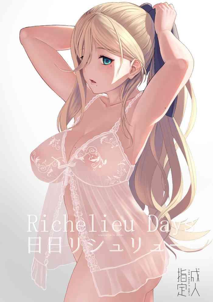 Teitoku hentai Nichinichi Richelieu- Kantai collection hentai Drunk Girl