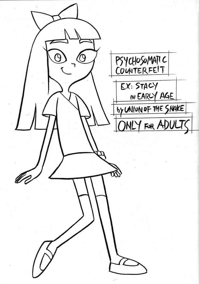 Abuse Psychosomatic Counterfeit Ex: Stacy in Early Age- Phineas and ferb hentai Transsexual