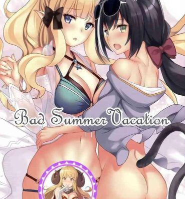 Gay Theresome Bad Summer Vacation- Princess connect hentai Big Tits